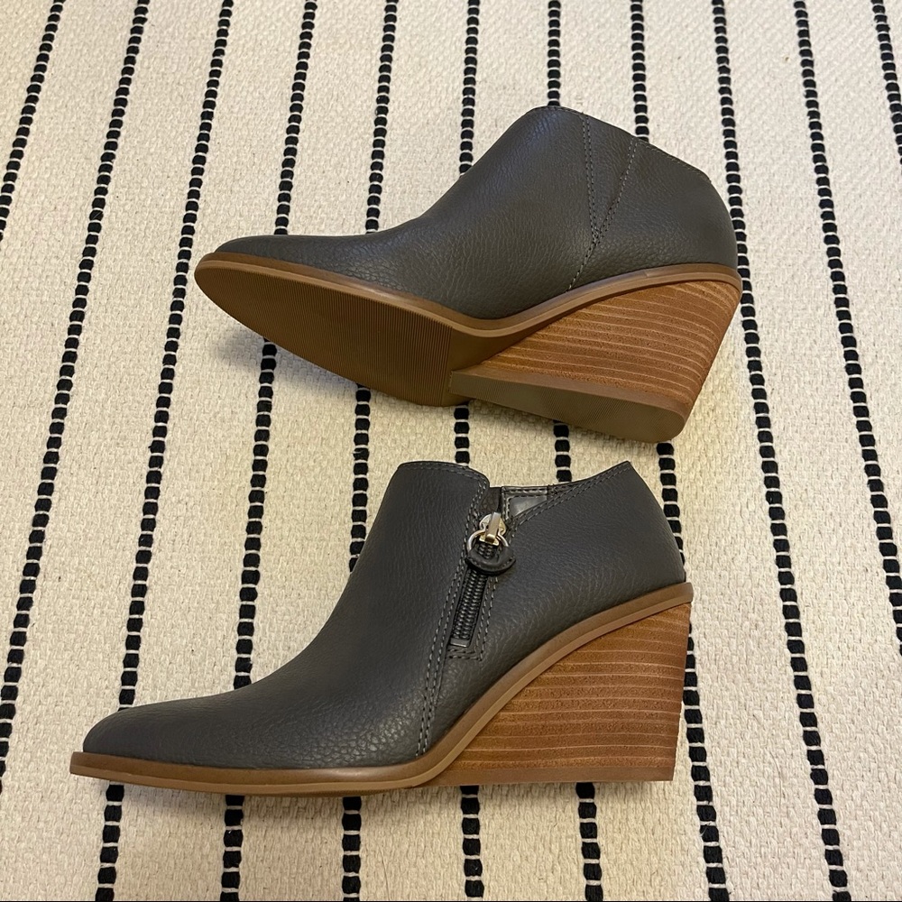 Dr Scholls Melody Booties Ankle Boot Wedges